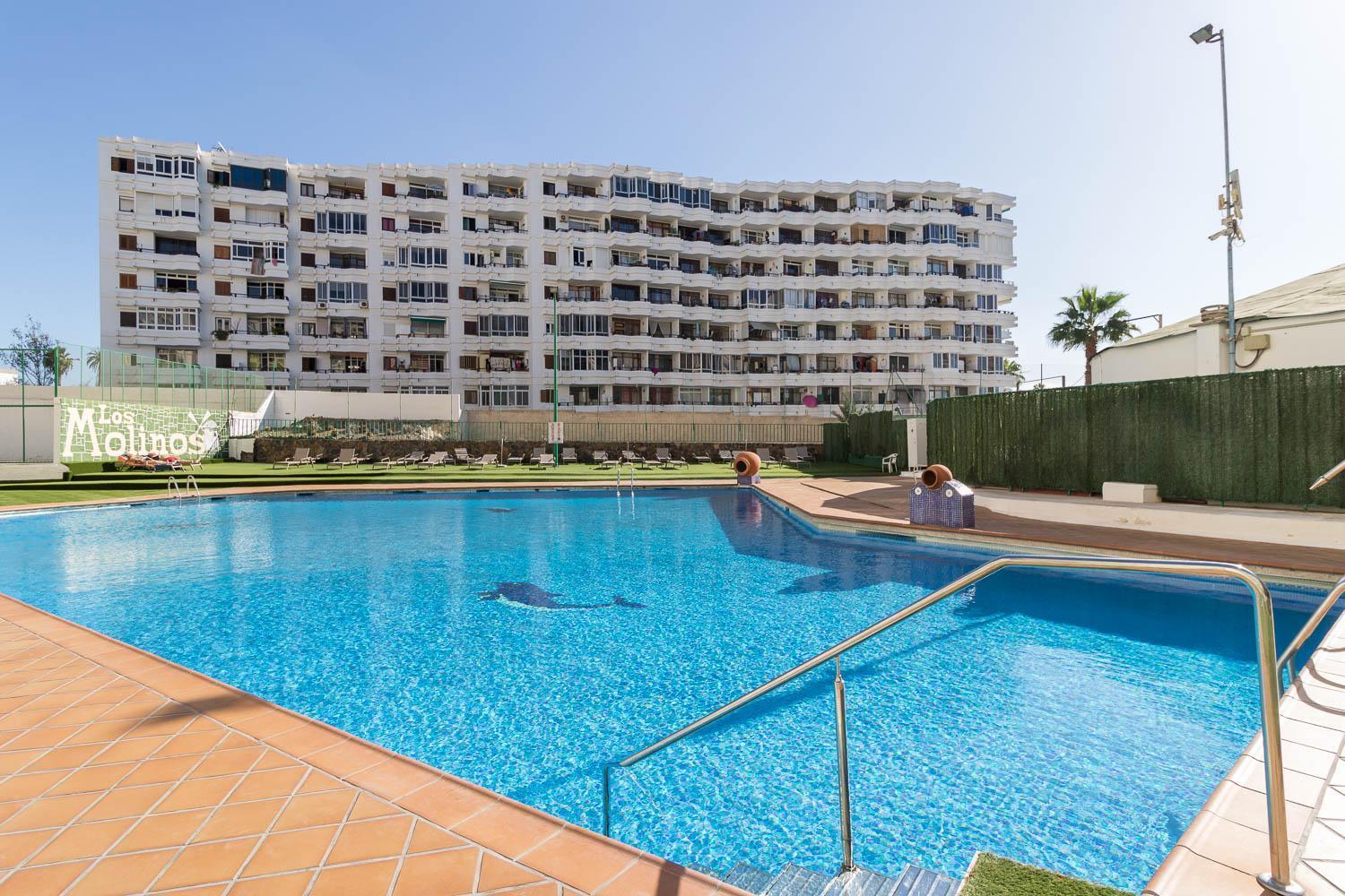 Blue Sky, Apartamento Vista Oceano Playa del Inglés Esterno foto